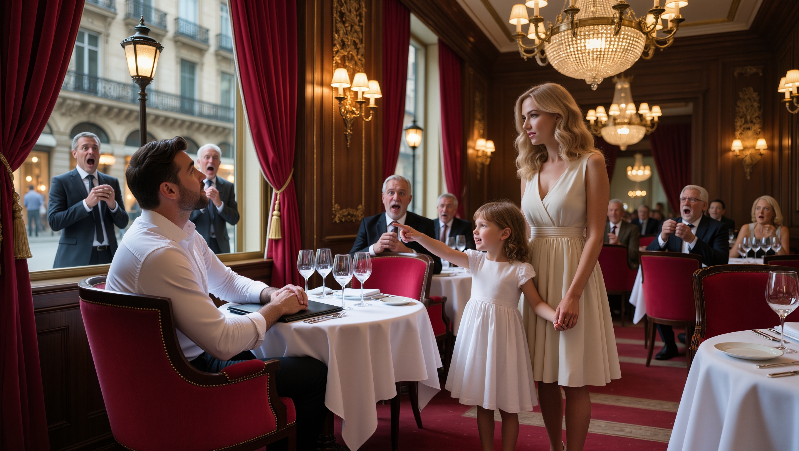 I’m Just A Mechanic Who Got Pranked Into A Fancy Date By My Bully. Little Did He Know, The Billionaire I Was With Knew Everything. What Happens When Her Father Walks In?