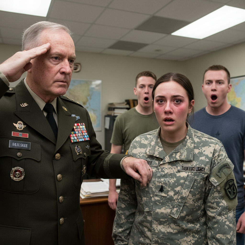 My Classmates Mocked My 10-year-old Uniform And Called Me A Disgrace To The Military During The Inspection. They Didn’t Know I Wore It Because We Had $0 To Buy A New One After My Father Died. Then The Colonel Stopped At My Rank And Stared At The Faded Patch On My Sleeve. What Happened Next Shocked Everyone…