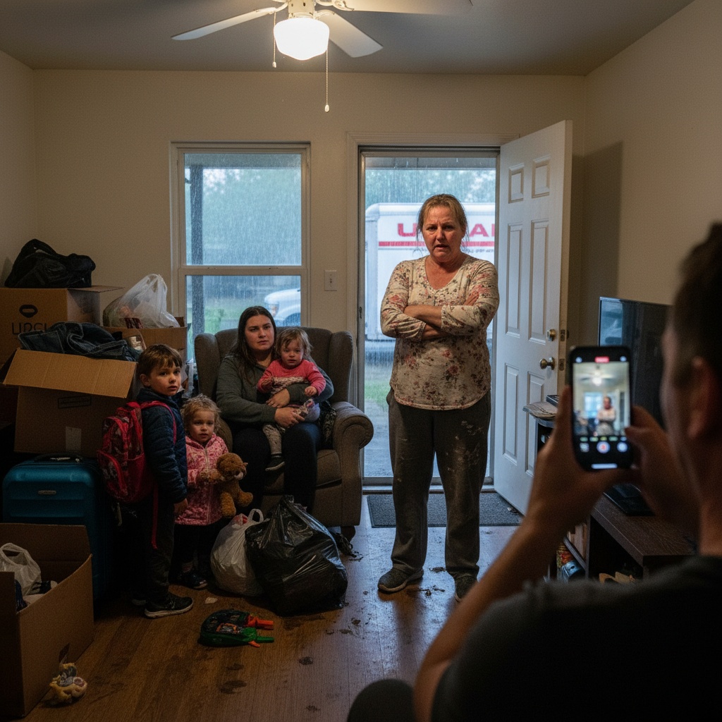 I Came Home To My Future Mil Moving Her Whole Family Into My Apartment. She Told Me I’d Have To Sleep On The Couch So Her Grandkids Could Have My Bedroom. Aita For Kicking Them Out In The Rain?