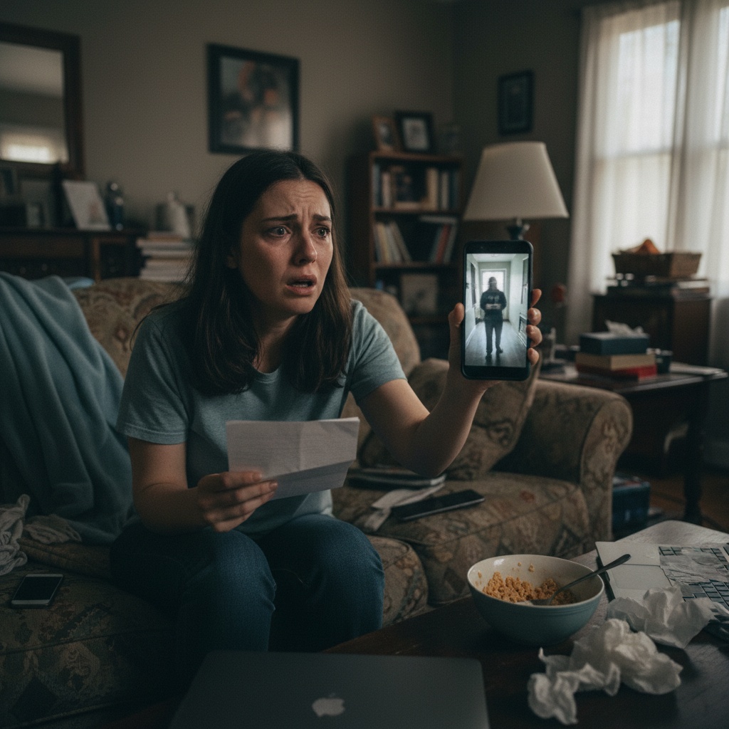 My Husband Died Of A Sudden Heart Attack Five Months Ago. Today, His Lawyer Handed Me A Letter He Wrote While He Was Dying. What I Just Saw On The Hidden Camera Footage Has Me Terrified To Be In My Own House. What Do I Do?