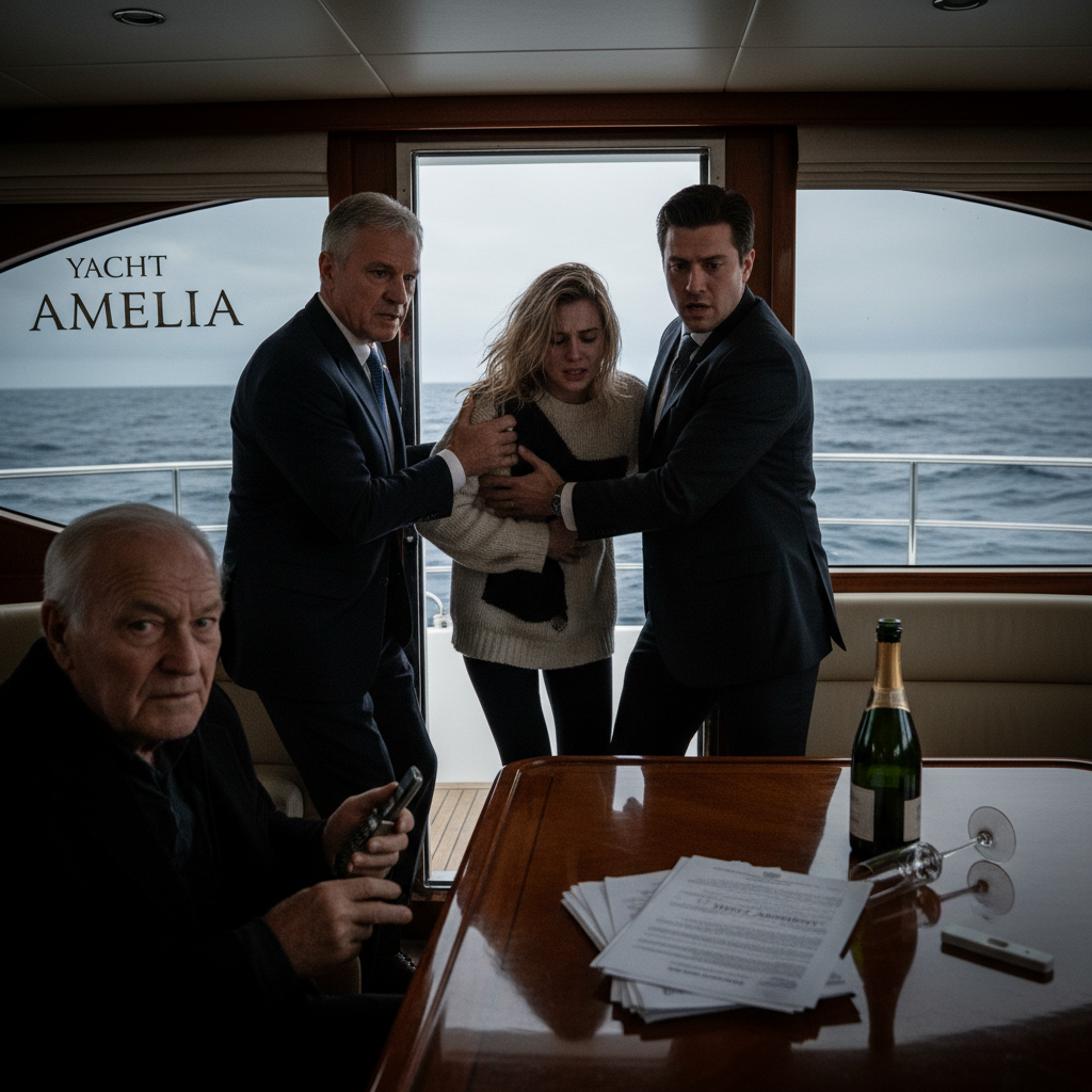 My Daughter Told Her Rich Husband She Was Pregnant On Their Luxury Yacht. Instead Of Celebrating, He And His Senator Father Pushed Her Into The Freezing Ocean To Protect Their $40 Million Fortune. They Think I’m Just A Helpless Old Man Who Will Stay Silent, But They Have No Idea What I’m Planning.