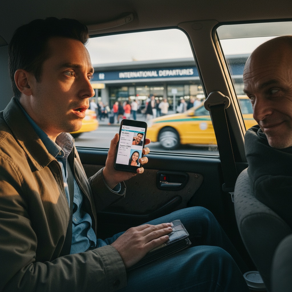 My Wife Forgot Her Wallet Before A Business Trip, So I Rushed To The Airport To Help. Then My Driver Locked The Doors And Showed Me Her One-way Ticket To Dubai With My Best Friend. How Should I React?