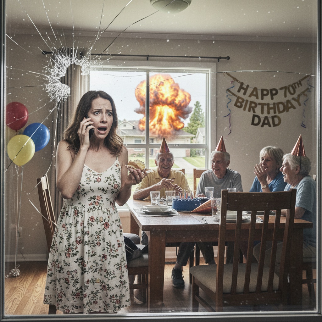 My Husband Called During My Father’s Birthday And Told Me To Run. Seconds Later, The House Exploded. Now I Have To Choose Between The Two Men I Love Most. Who Would You Trust?