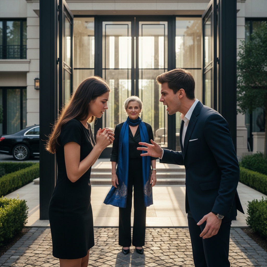 I Was 17 Minutes Late To Meet My Boyfriend’s Billionaire Mother. He Screamed At Me For Giving My $700 Scarf To A Stranger. When We Walked Inside, His Mother Was Wearing It.