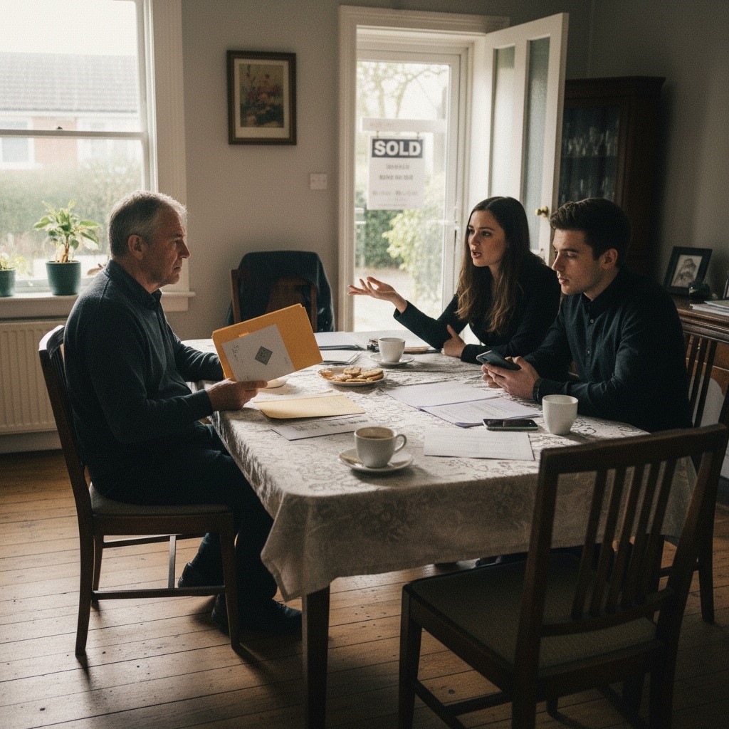 My Kids Demanded A $600k “Early Inheritance” Three Weeks After Their Mother’s Funeral. They Have No Idea She Left Me A Secret “Freedom Folder” To Escape Them. Should I Tell Them I’ve Already Sold The House?