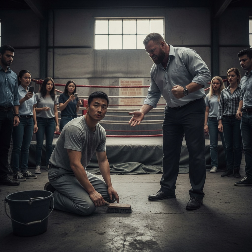 My Boss Mocked My Race And Made Me Clean Floors. He Challenged Me To A Fight To Humiliate Me. He Didn’t Realize He Was Facing A 5-time World Champion. What Would You Have Done?