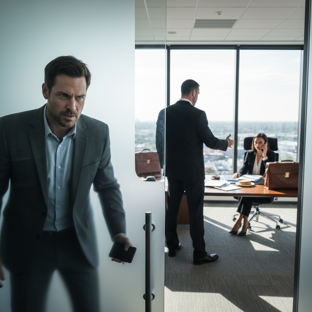 My Ceo Wife’s Bodyguard Said Her Husband Was Already In Her Office. I Am Her Husband. Now I Am Planning The Ultimate Corporate Revenge.