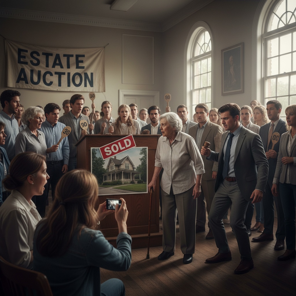 I Recovered From A Stroke Only To Find My Son Sold My Life. I Crashed The Auction To Reclaim My Home. Should I Press Charges?