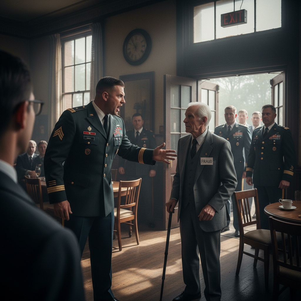 This Officer Kicked My “Frail” Grandfather Out For Being A Fraud. He Didn’t Realize He Just Insulted The Legendary “Iron Viper.” The Look On His Face When The General Arrived Was Priceless. What Should I Do Now?