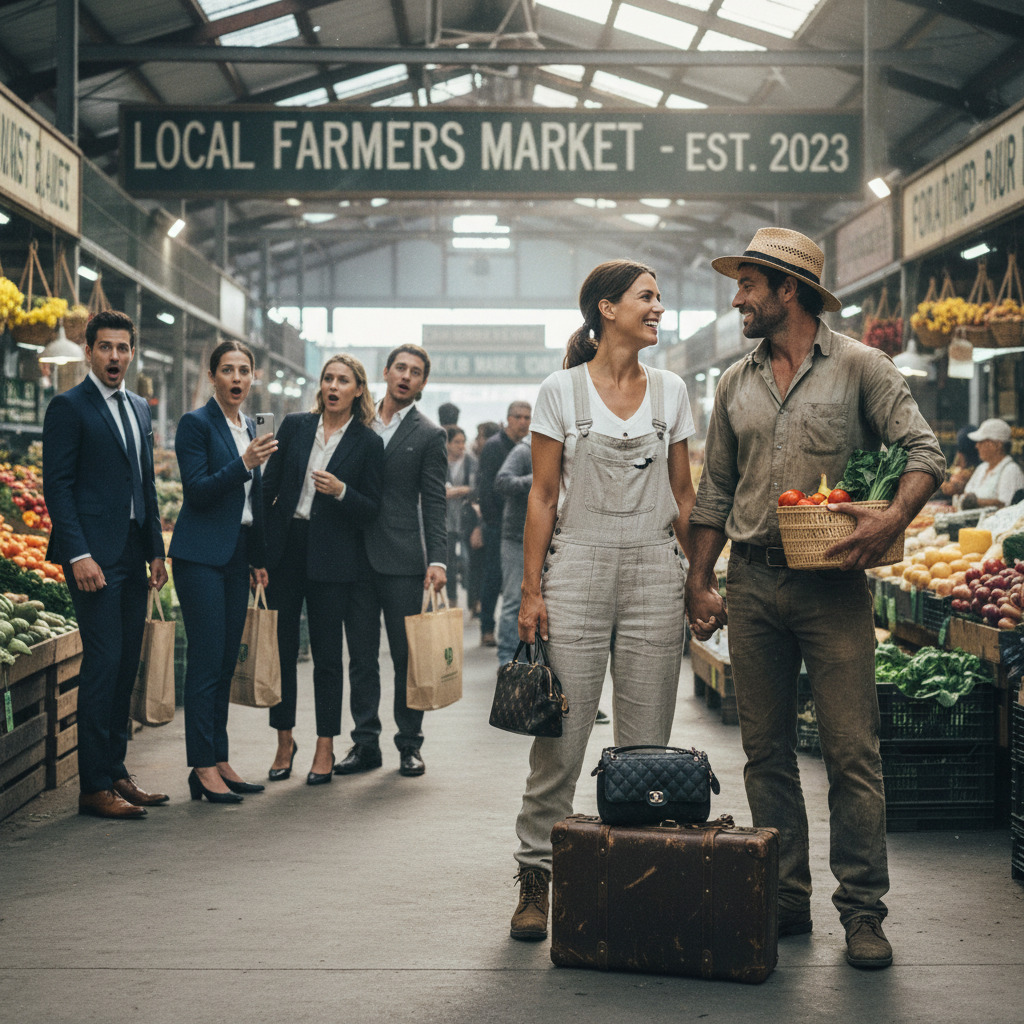 My Boss Offered Me A Massive Promotion And A Life Of Luxury In The City. Instead, I Packed My Designer Bags And Moved To A Tiny, Dusty Farm To Be With A Man I Barely Knew. My Former Colleagues Think I’ve Lost My Mind, But Then They Saw Who Was Waiting For Me At The Market…