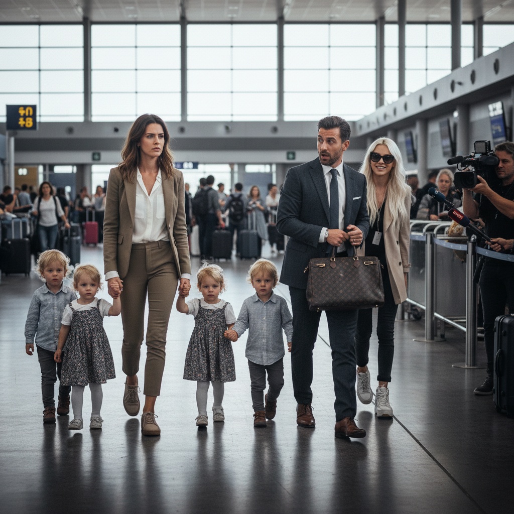 My Billionaire Husband Carried His Mistress’s Bag While I Stood There With Our Quadruplets. I Didn’t Scream. I Just Walked Past Him To The Press. Was This The Ultimate Revenge?