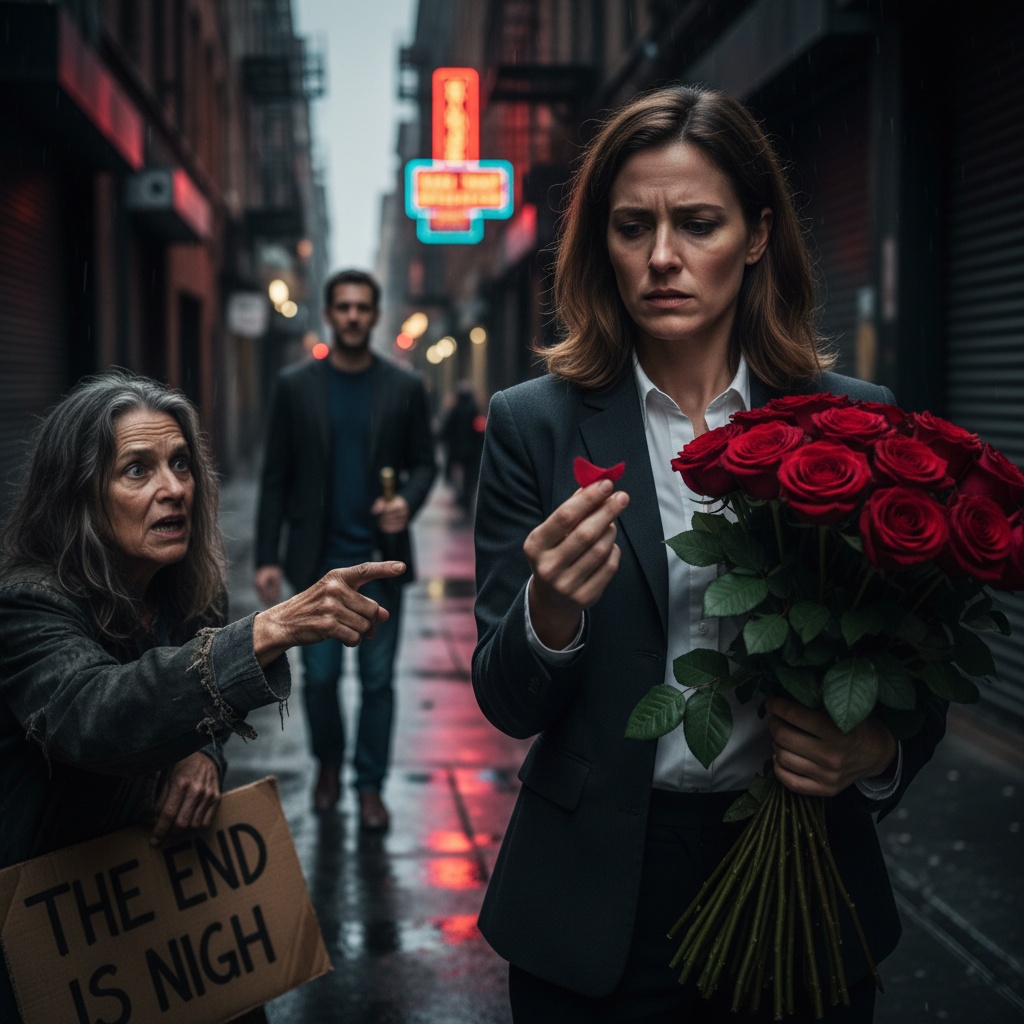 My Husband Bought Me Flowers To Celebrate My Promotion. A Homeless Woman Just Warned Me That Smelling Them Will Kill Me. Should I Trust My Husband Of Five Years Or A Stranger?