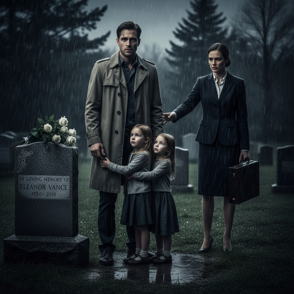 I Visited My Ex-wife’s Grave After Five Years And Found Two Little Girls Waiting For Me. They Have My Eyes, But She Kept Them A Secret Until The End. Now A Stranger Is Trying To Take Them Away From Me. What Should I Do?