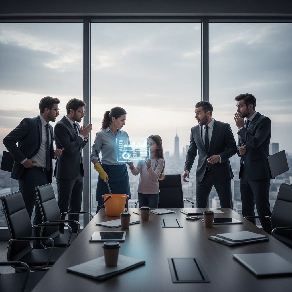 The Ceo Offered My Daughter $100 Million To Save His Crashing Company In 24 Hours. He Thought A Cleaner’s Child Would Fail And Be Publicly Humiliated. Then She Opened The Hidden System Files And Gasped At What She Saw.