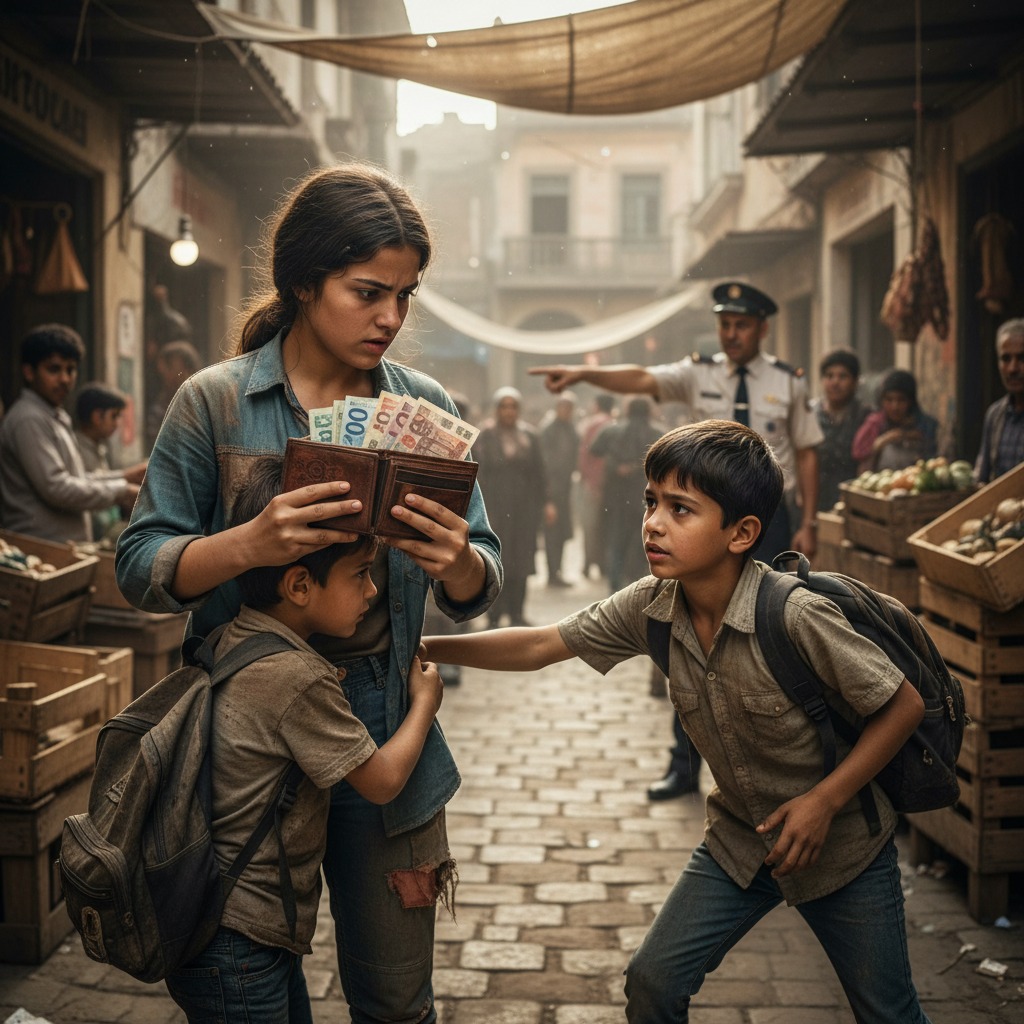 We Have No Food And My Brother Is Getting Kicked Out Of School. I Found A Leather Wallet With Enough Foreign Currency To Change Our Lives Forever. My Friend Tried To Snatch It From Me, But I Knew What I Had To Do.