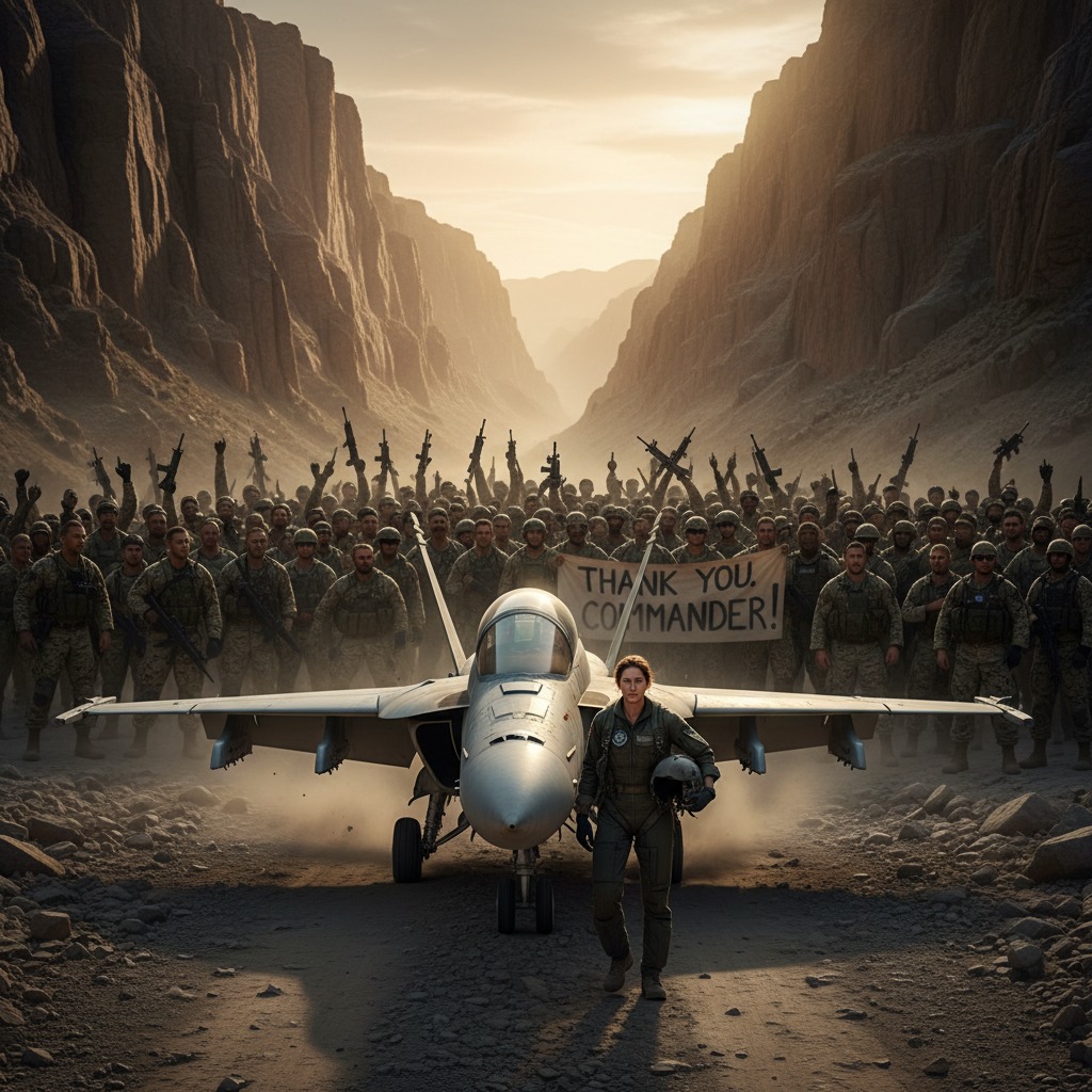 My Commander Banned Me From Flying Because Of My Gender. He Left 381 Navy Seals To Die In A Valley. I Stole A Warplane To Save Them And When I Landed…