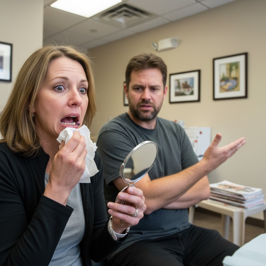 My Husband Said My Constant Sickness Was Just “old Age.” Then My Dentist Found Black Lines On My Gums. I’m Shaking Right Now, What Should I Do?