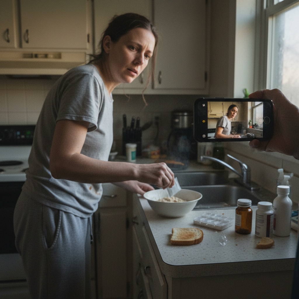 My Daughter-in-law Moved In To “care” For Me. After Weeks Of Mysterious Illness, I Caught Her Adding Something To My Breakfast On Camera. How Can I Ensure She Never Sees The Sun Again?