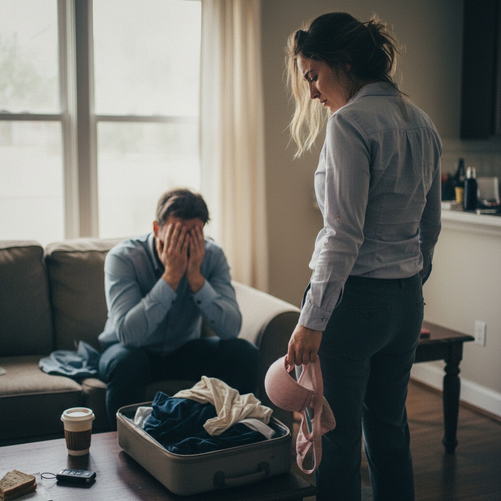 I Found My Wife’s Pink Bra Hidden In Her Car. While She Was On A Business Trip, I Disappeared Without A Trace. Now She’s Back With A Sickening Confession.