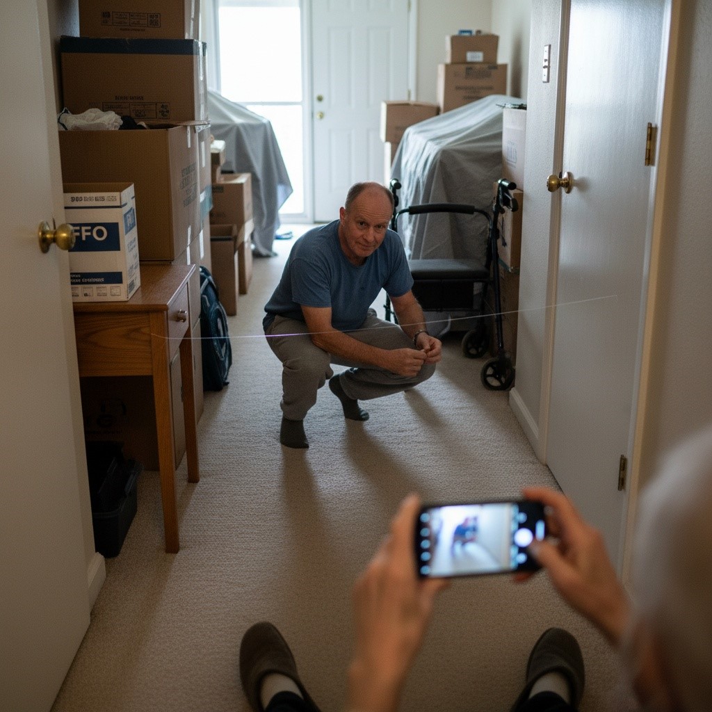 My Son-in-law Moved Me In After My Third “Accident.” I Just Caught Him On Camera Setting A Tripwire In The Hallway. How Do I Tell My Daughter He Is Trying To Kill Me?