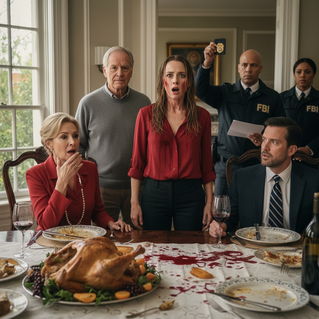 My Wealthy In-laws Mocked My “Janitor” Father And Threw Wine In My Face. They Didn’t Realize He Was A Retired Irs Special Agent Until The Feds Raided Our Thanksgiving Dinner. Am I The Jerk For Not Warning Them?