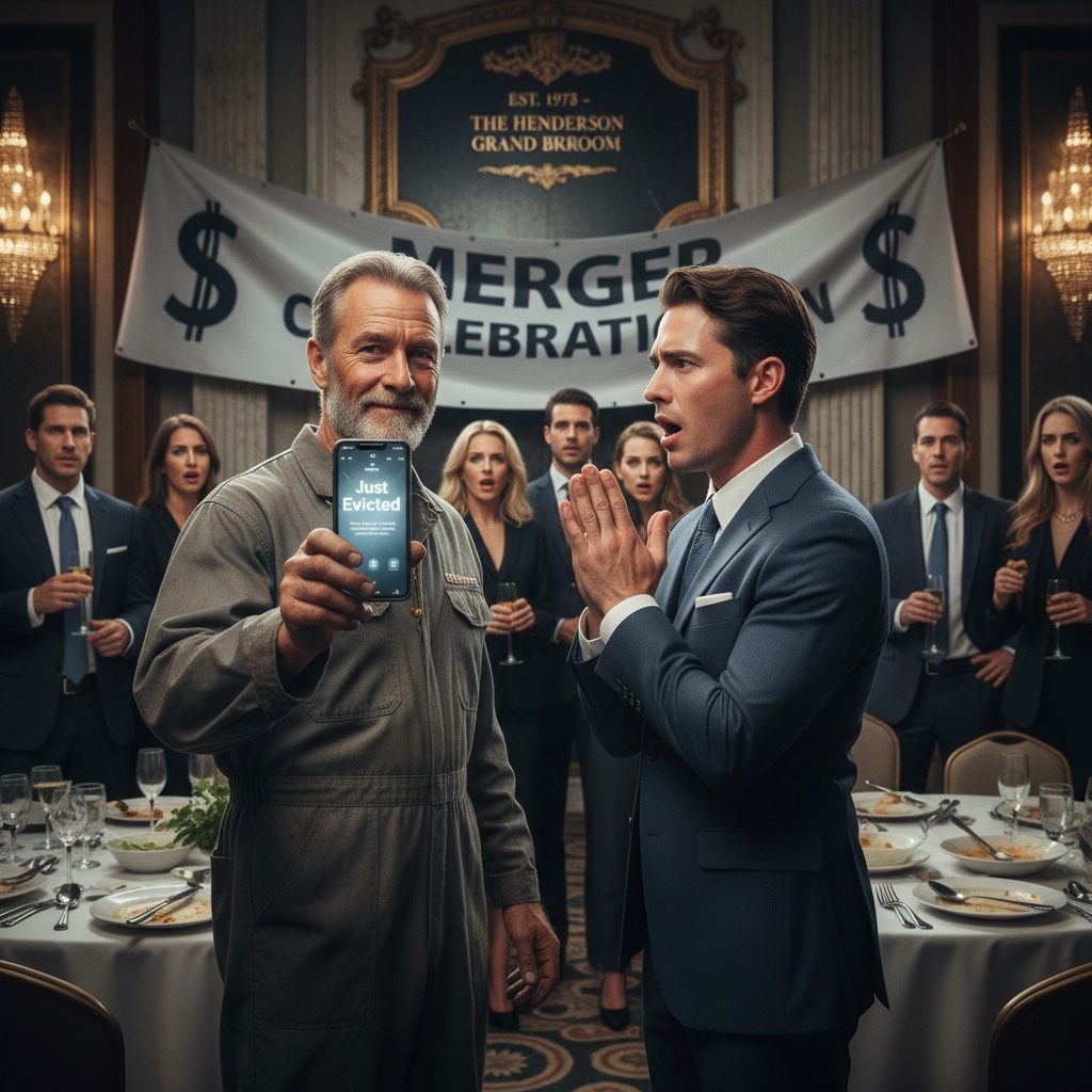 My Son Blocked Me From His $40m Merger Dinner Because I’m Just A “Poor Mechanic.” He Didn’t Know I Own The Building Where The Party Was. Now, He’s Begging For A Job. Aita For Evicting His Entire Career?