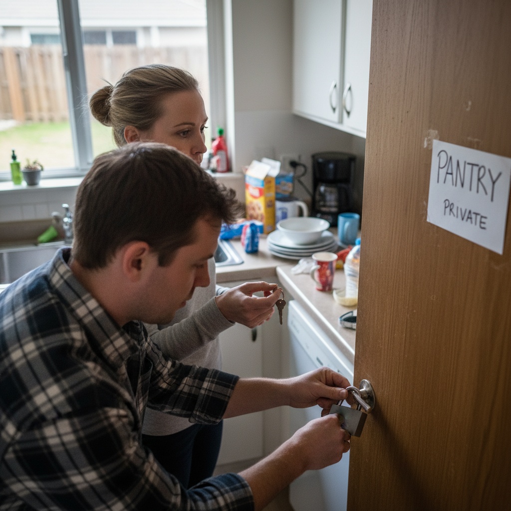 My Son And Daughter-in-law Put A Padlock On My Own Pantry. They Didn’t Realize This “Senile” Retired Teacher Was Recording Their Plan To Steal My House. Is 30 Days Enough Time For Them To Find A New Place?