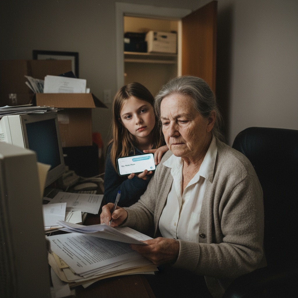 At Dinner, My Son Said, “Watch The Kids While I Travel. If I Sold My Home To Help My Son, But He Put Me In A Storage Closet And Stole My Savings. Then My Granddaughter Showed Me A Secret Chat Titled “The Mom Plan.” Now I’m Serving Him Legal Papers While He’s On Vacation. Aita?You Don’t Like It, Just Leave.” I Was Stunned.