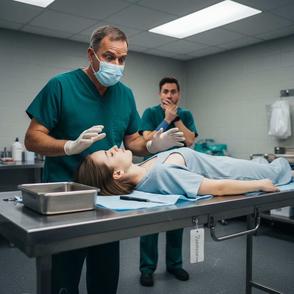 I Am A Forensic Pathologist Who Was About To Perform An Autopsy On A Young Woman. Then I Realized Her Heart Was Still Beating. What Do I Do Now?