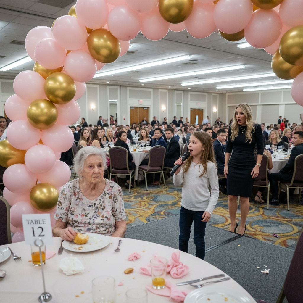 My Daughter Banished Me To Table 12 Behind A Balloon Arch So Her Rich Friends Wouldn’t See Me. Then My Granddaughter Grabbed The Mic And Exposed Her Secret In Front Of Everyone. Was I Wrong To Stay?