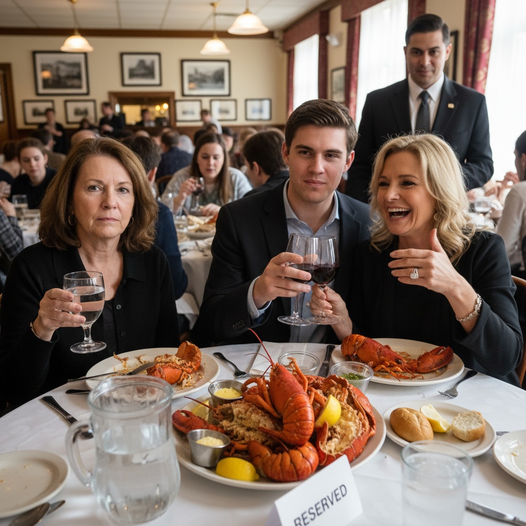 My Son And His Rich Wife Ordered Lobster But Only Gave Me Tap Water. They Told Me To “Know My Place.” They Have No Idea I Own This Restaurant.