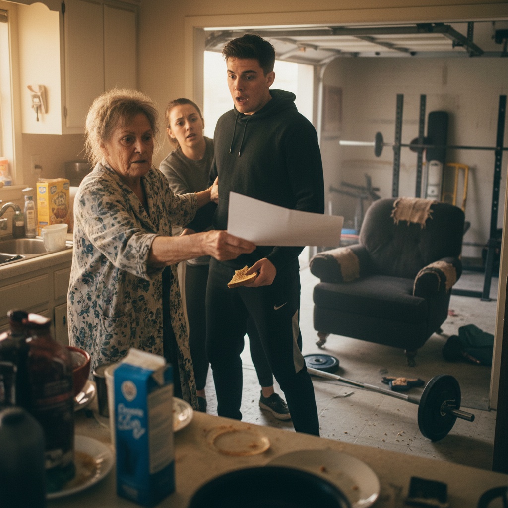 My Son-in-law Threw My Late Husband’s Favorite Chair In The Garage To Make Room For His Gym. I Handed Him An Eviction Notice Instead Of Breakfast. Was I Too Harsh For Kicking Out My Own Daughter?